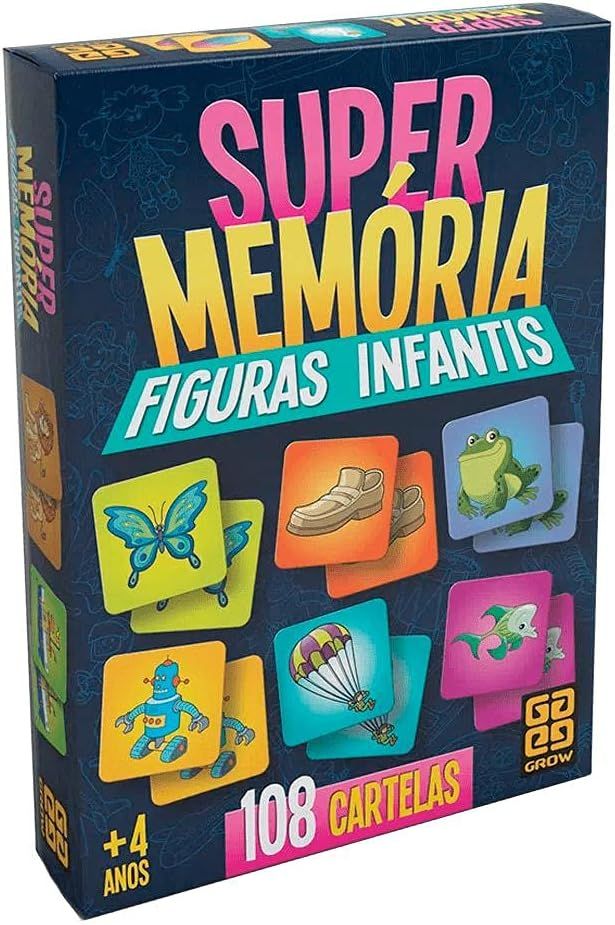 Super memória: figuras infantis