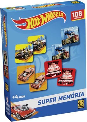 Super memória: Hot Weels