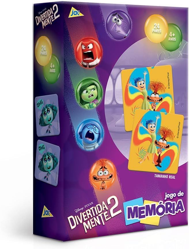 Jogo da memória Divertidamente 2
